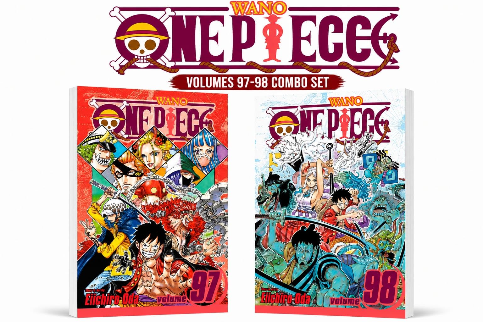 One Piece Manga Vol. 97-98| The Oath | Eiichiro Oda Japanese Anime